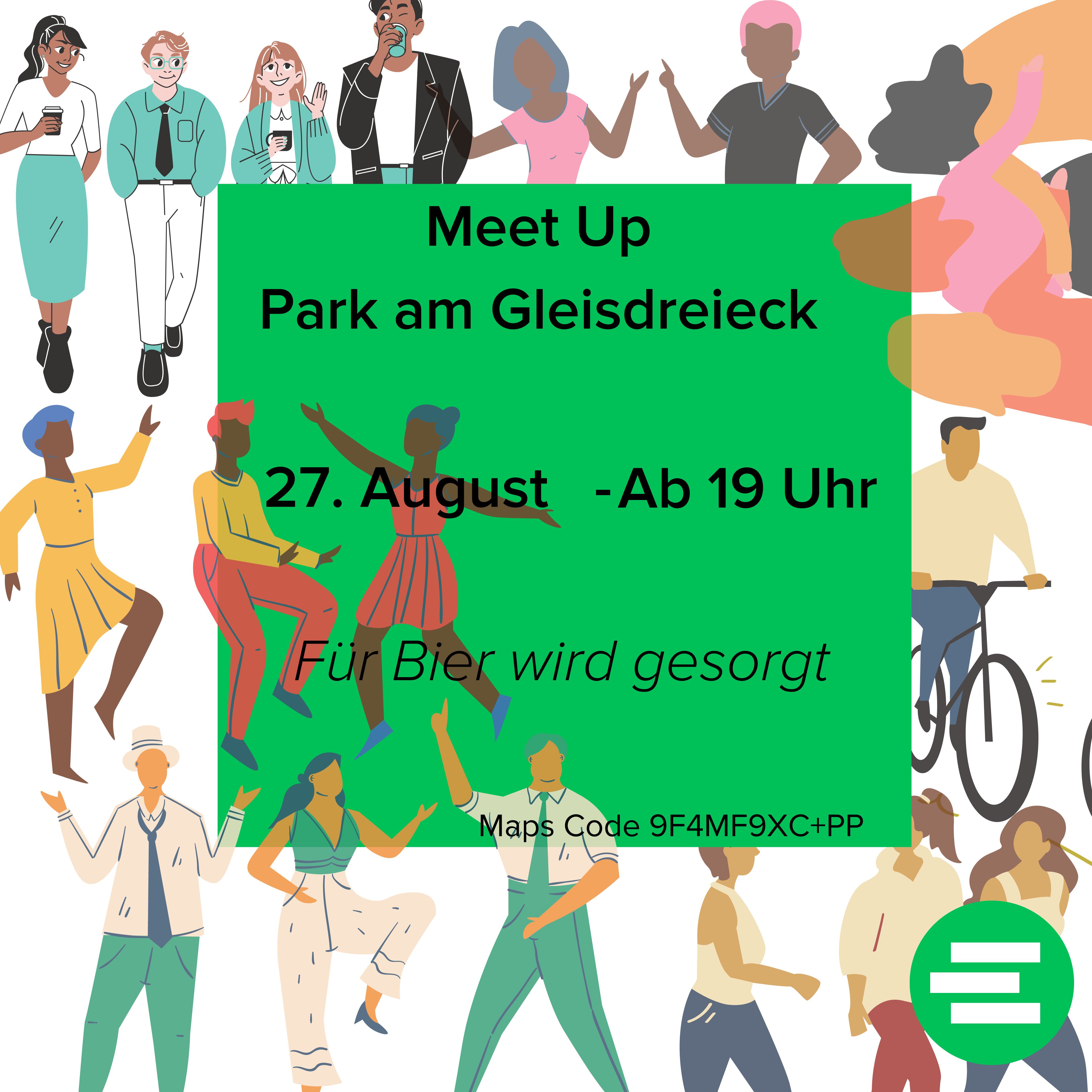 Meet Up am Park am Gleisdreieck